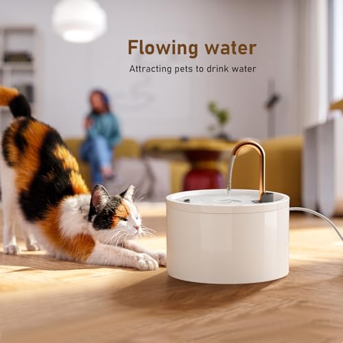 Ceramic Cat Water Fountain