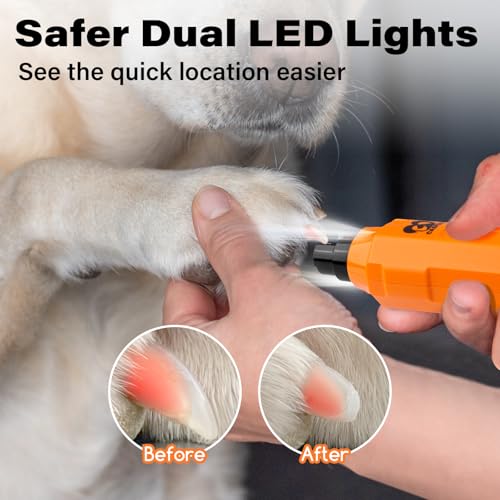 6 Speed Dog Nail Grinder (C-Orange)