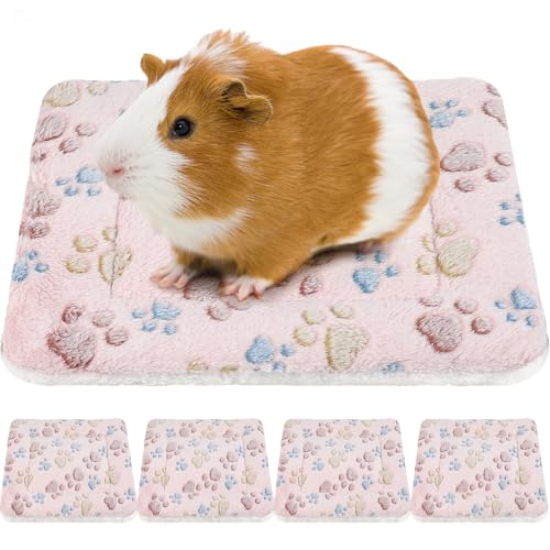 4 Pack Soft Pet Bed Mat Small Dog Crate Fleece (13 x 10 Inches / as shown on the picture)