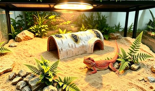 Reptile Hide for Bearded Dragons (brown / Medium-BH)