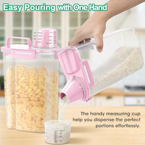 Rice Storage Container 5 Lbs (3Qt-Red)