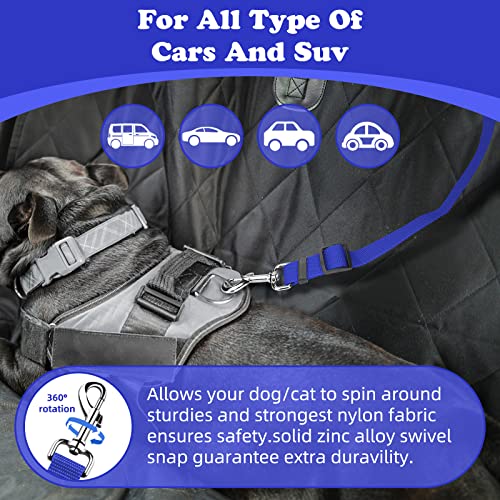 Dog Seat Belt for Car (Dark Blue)