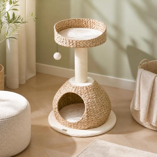28 inch Modern Cat Tree (28 inches / Beige)