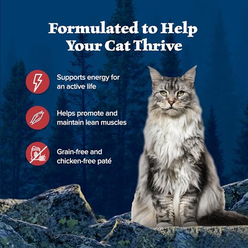 Wilderness Rocky Mountain Recipe Wet Cat Food Paté (Assorted / 5.5 Ounce (Pack of 24))