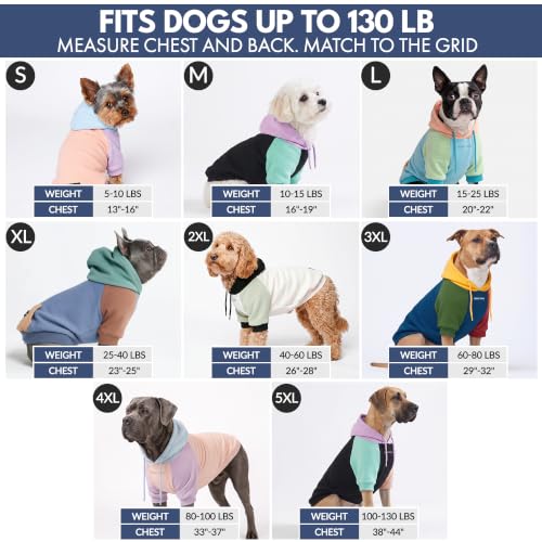 Dog Hoodie Buttery (Slate Blue / Medium)