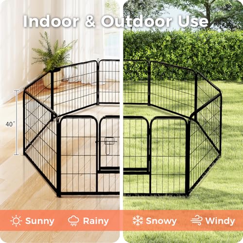 40" Dog Playpen (40" H)