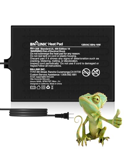 Reptile Heat Pad 8"X12" 16W for 30 (8" X 12")