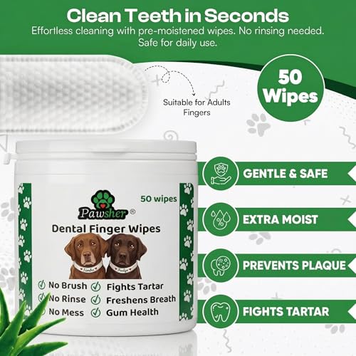 Dog Teeth Cleaning Wipes