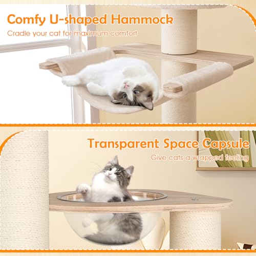 69” Tall Cat Tree (69 Inch)