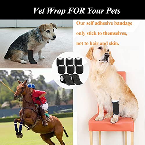 Self Adhesive Bandage Wrap (Black Self Adhesive Bandage Wrap)
