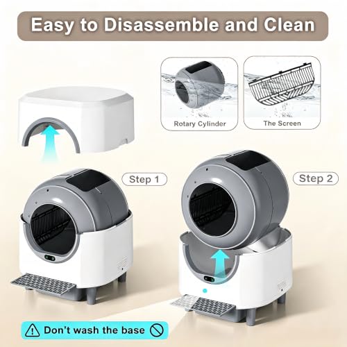 Automatic Litter Box (White)