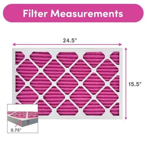 16x25x1 Air Filter (6-Pack / 16" x 25" x 1")