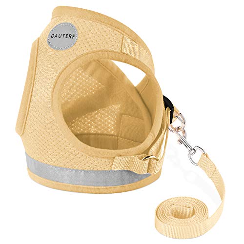 Cat Harness and Leash Set (XS (Chest: 6" - 8") / DarkCream)