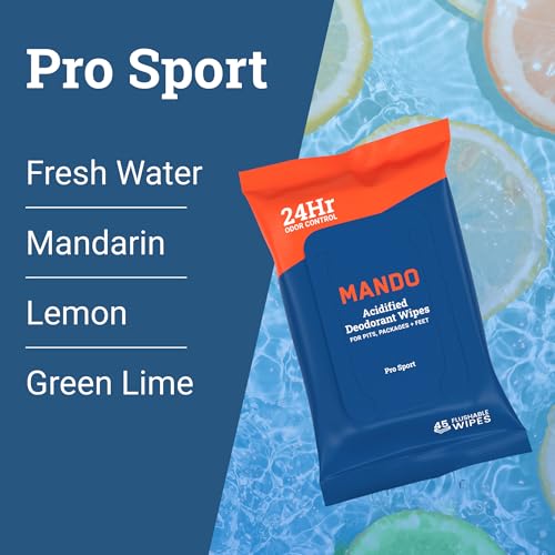 Deodorant Wipes (45 Count (Pack of 2))