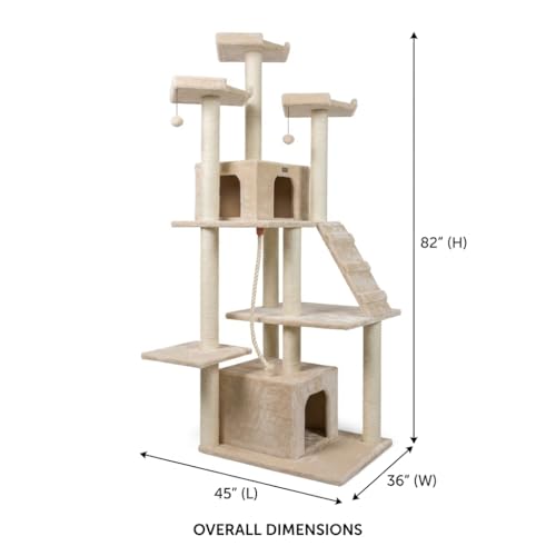 Multi Level Cat Tree Tower with Condos