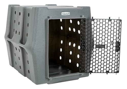 Dakota 283 Canine Rough and Tough Economy Dog Crate (Medium / Dark Granite)