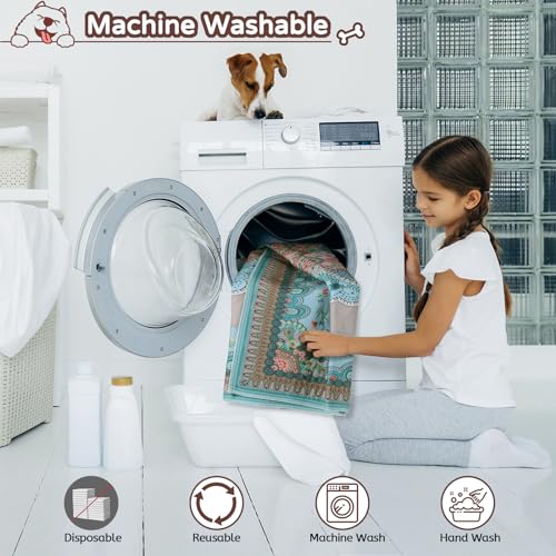 Washable Pee Pads for Dogs (Blue / 24*48''-2pcs)