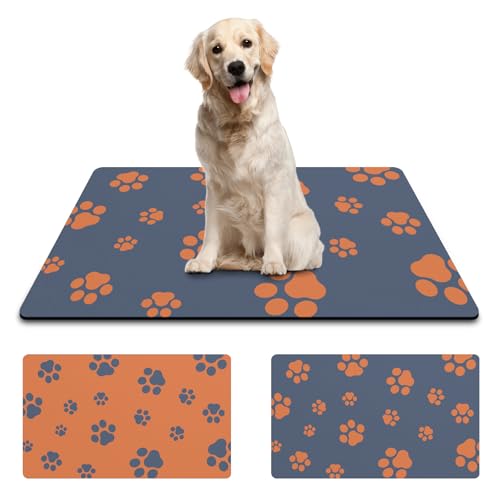 12"×20" Dog Food Mat (Blue / 12"×20")