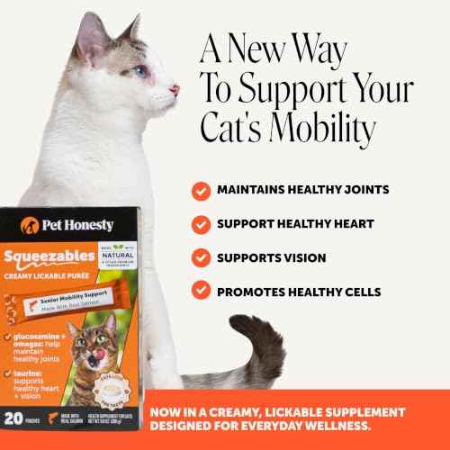Vet Backed Cat Joint Supplement Lickable Puree (20-Day Supply)
