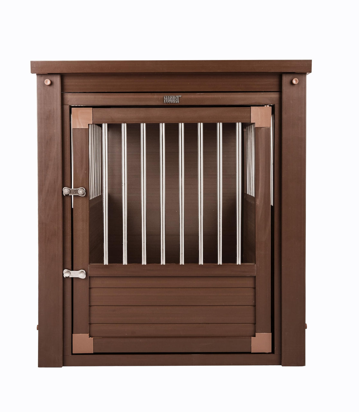 ECOFLEX® XL Furniture Style Dog Crate & End Table (Russet / 42.6"L x 27.6"W x 30.9"H)