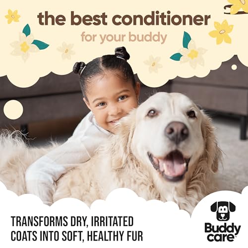 Vanilla & Shea Butter Dog Conditioner (16.9 Fl Oz (Pack of 1))