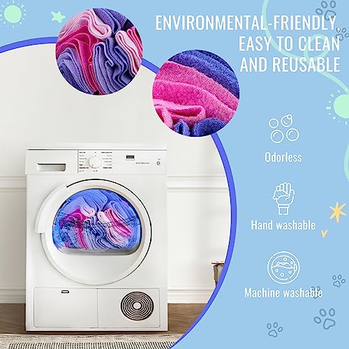 Pet Snuffle Ball (Pink and purple / 15cm)