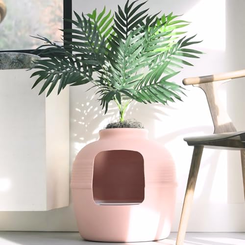 Original Hidden Litter Box Planter (Pink Coral)