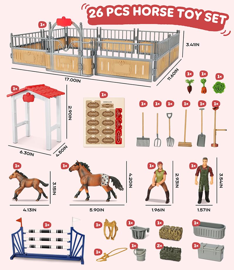Horse Stable Playset