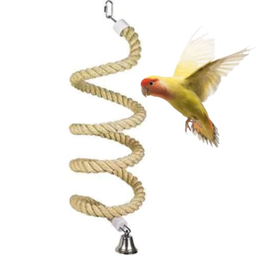Bird Spiral Rope Perch (Medium)