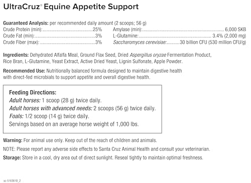 Equine Appetite Booster Supplement for Horses