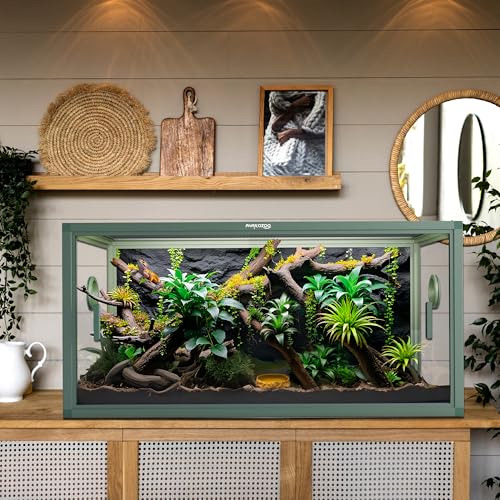 50 Gallon Reptile Enclosure (Earthy Green / 50 Gallon)