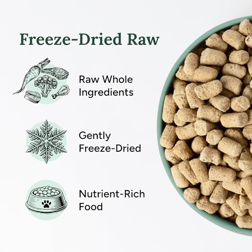 Freeze Dried Raw Dog Food (1 Pound (Pack of 4))
