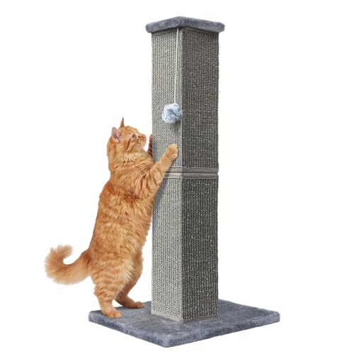 Cat Scratching Post for Indoor Cat (Dark Grey)