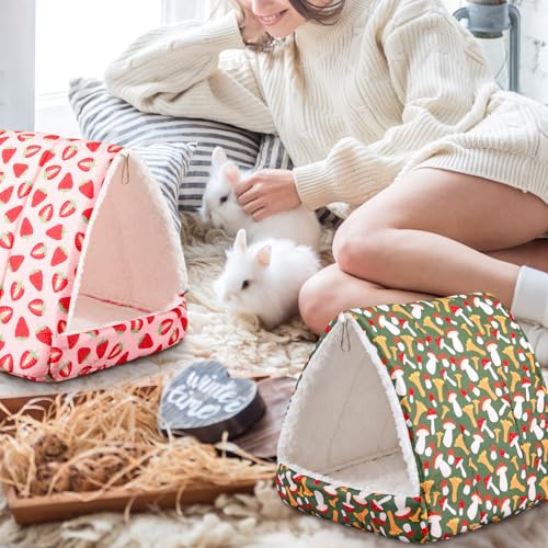 Guinea Pig Hideout Bed Washable House Cage (9.8 in / Classic)