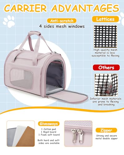 Cat Carrier Soft (Pink)