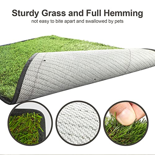 Dog Grass Pad with Tray