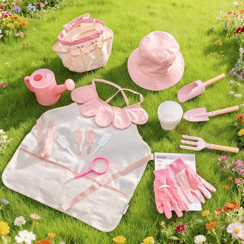 Kid Gardening Set (Pink)