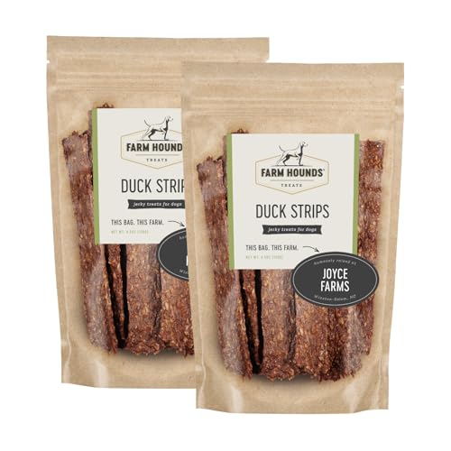Duck Strips Premium Natural Jerky for Dogs (4.5 Ounce (Pack of 2))