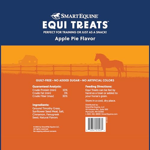 SmartEquine Equi Treats Apple Pie Flavor (4 Pound (Pack of 1))