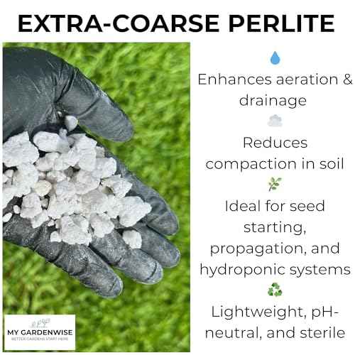 Perlite for Plants (Extra-Coarse Perlite (Grade 4) / 15 quarts)