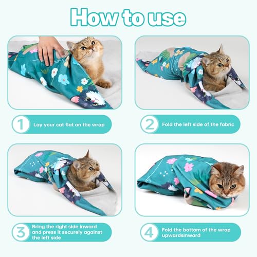 Cat Grooming Wrap (X-Large)