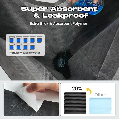 Charcoal Puppy Pads X (60 Count (28"x34"))