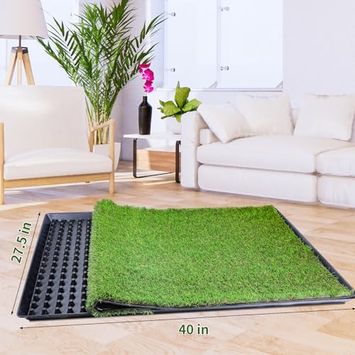 Dog Grass Pad with Tray