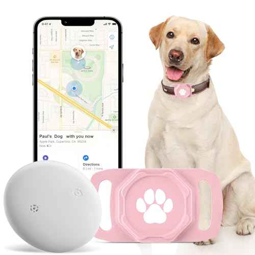 Smart Pet Tracker for Collar (Pink)