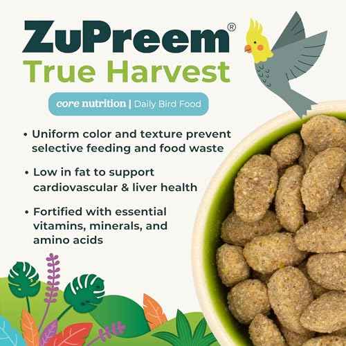 True Harvest Cockatiel & Conure Food (10 Pound (Pack of 1))