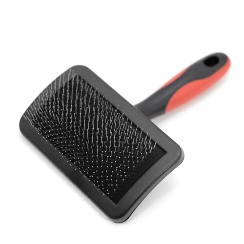 Pet Hard Pin Universal Slicker Brush for Dogs (Hard Pin / Medium)