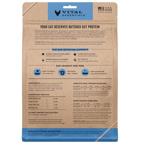 Freeze Dried Cat Food (12 Ounce (Pack of 1))