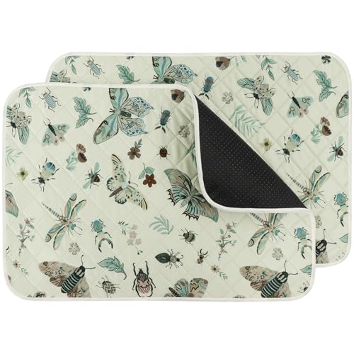 Washable Pee Pads for Dogs (Beige / 36x31 inch - 2pcs)