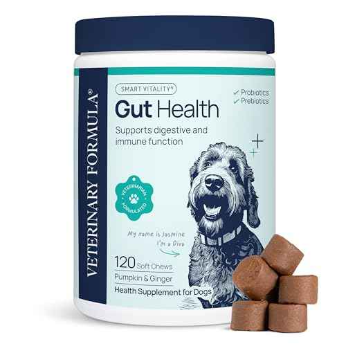 Smart Vitality Gut Health Soft Chews for Dogs (120 Count)