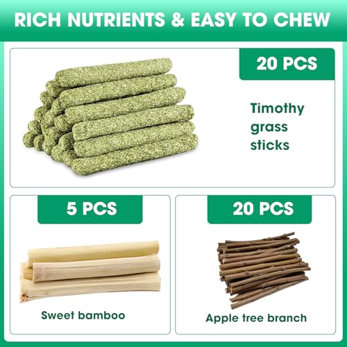 Natural Pet Chew Toys Set
